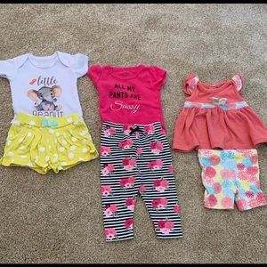 0-3 months baby girl clothes